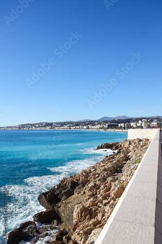 Bay of the City of Nice, France