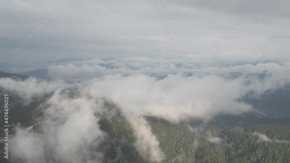 Misty weather in Plato LAgo Naki Misty weather in Plato LAgo Naki