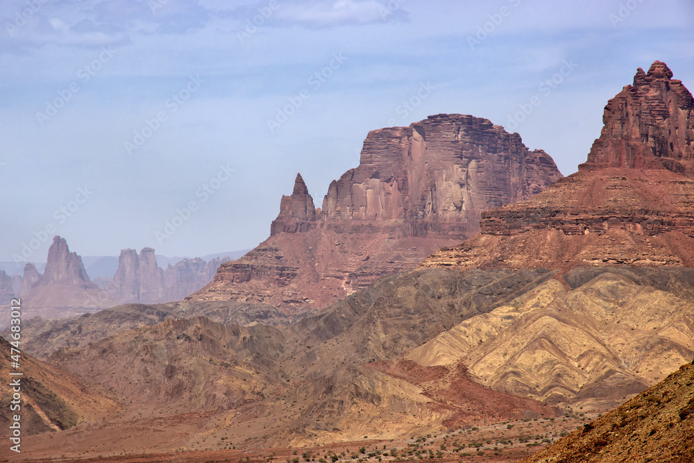 Al Shaq Great Canyon, Saudi Arabia