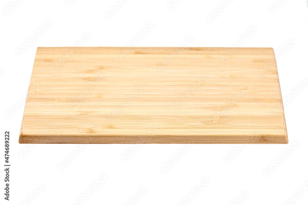 Wooden cutting board isolated on white Wooden cutting board isolated on white