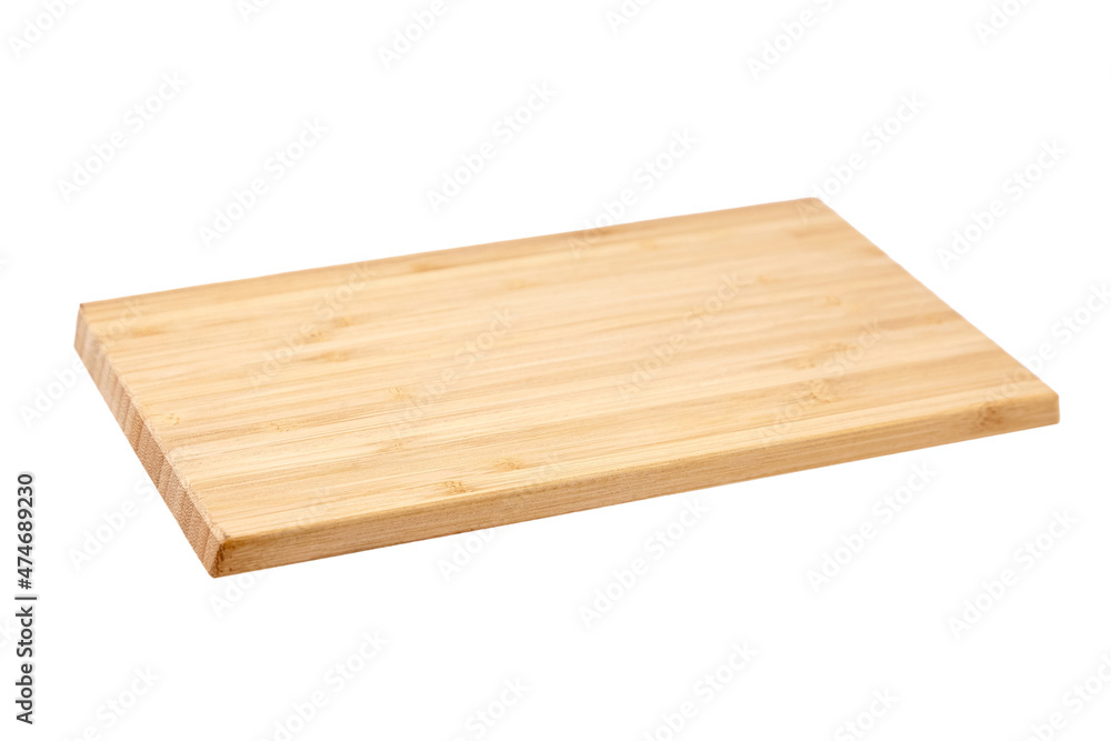 Wooden cutting board isolated on white Wooden cutting board isolated on white