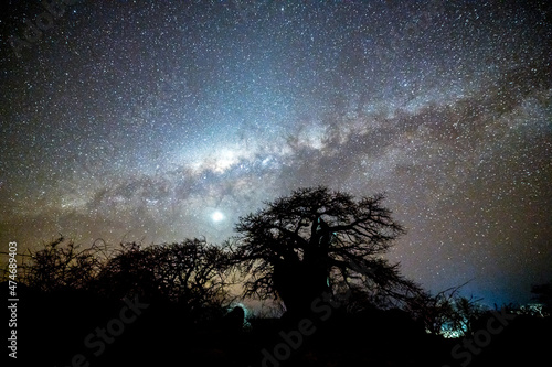 Milky Way in Botswana, Kubu Island