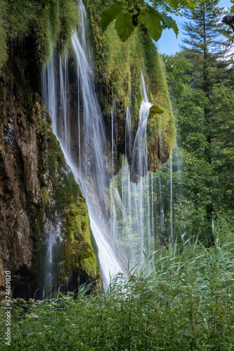 Plitvice Lakes National Park, Croatia's largest national park covering almost 30,000 hectares