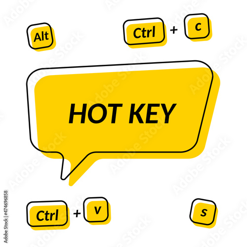 Fotografie Hot key