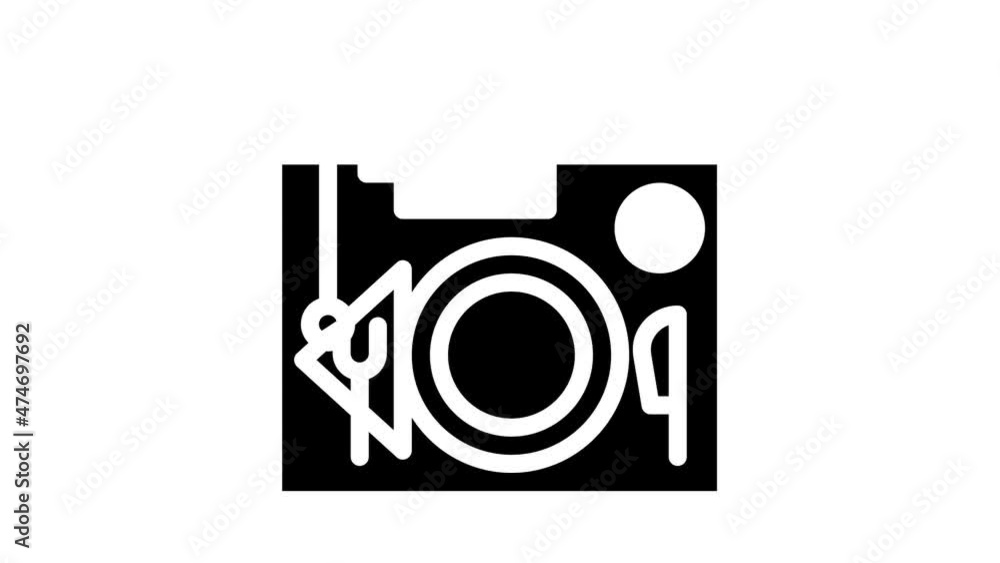 serving rules animated glyph icon serving rules sign. isolated on white background serving rules animated glyph icon serving rules sign. isolated on white background