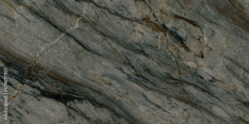 Dark Grey Marble Texture, Natural Italian Marble Texture For Interior Floor Granite Tiles And Ceramic Wall Tiles Surface. © Natural Marble 