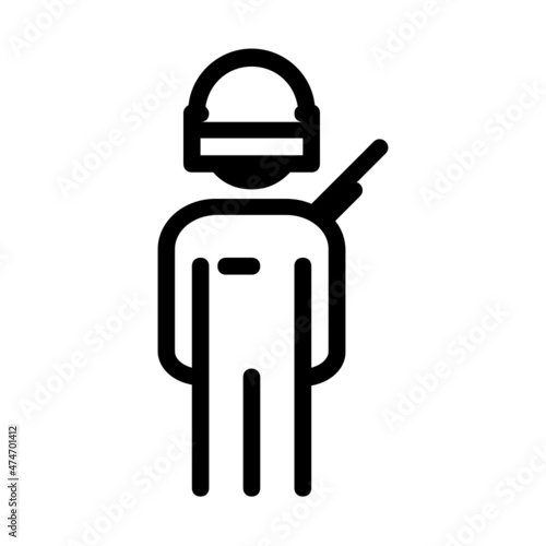 riot police icon