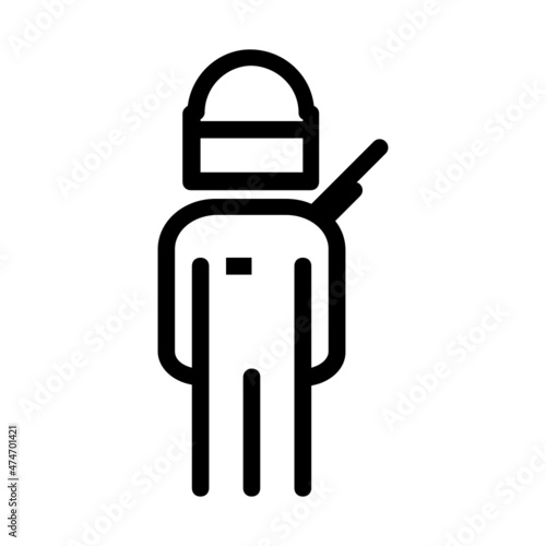 riot police icon