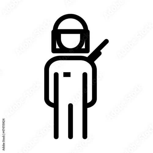 riot police icon