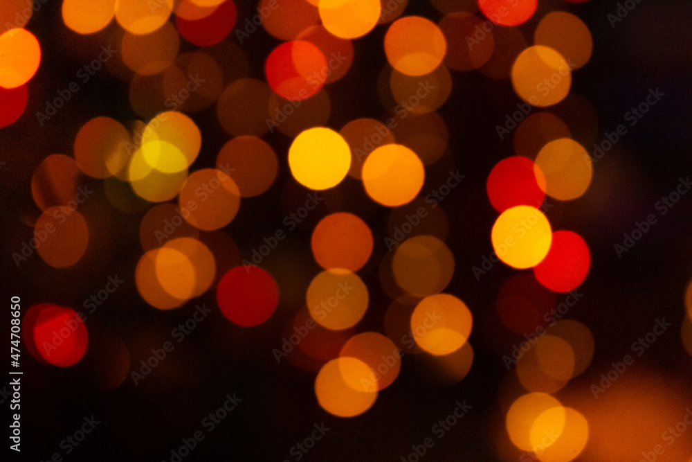 Bokeh blurred light Bokeh blurred light