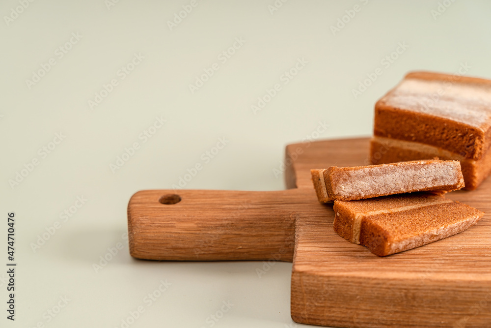 Apple pastille on a wooden board. Healthy food without sugar. Vegan food Apple pastille on a wooden board. Healthy food without sugar. Vegan food