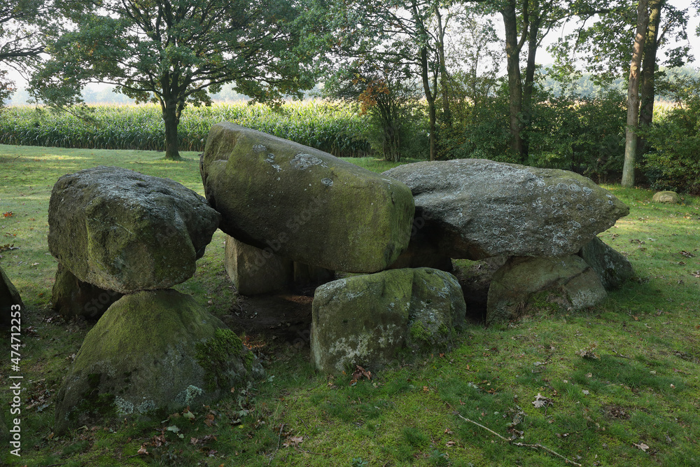 An ancient Dolmen in the province of Drenthe, The Netherlands
An ancient Dolmen in the province of Drenthe, The Netherlands