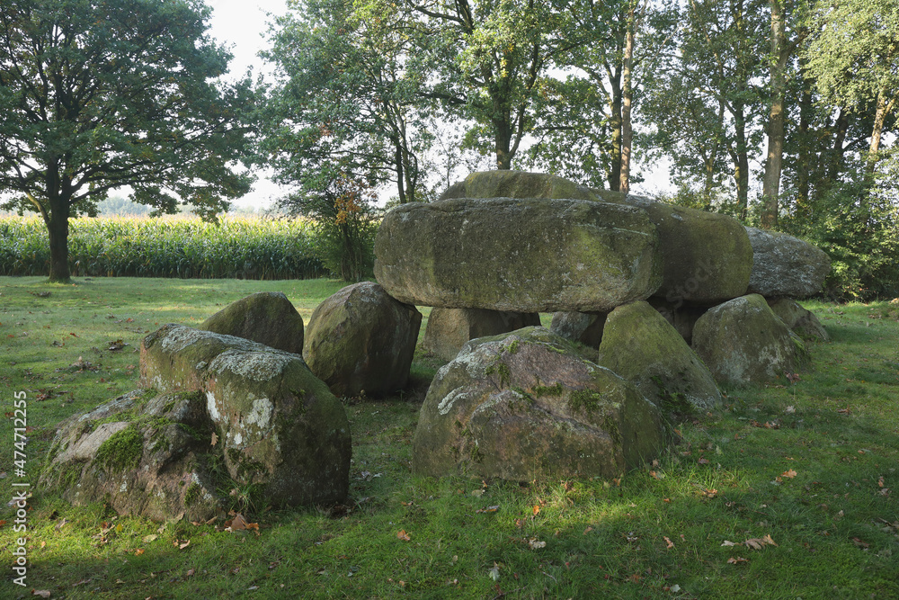 An ancient Dolmen in the province of Drenthe, The Netherlands
An ancient Dolmen in the province of Drenthe, The Netherlands