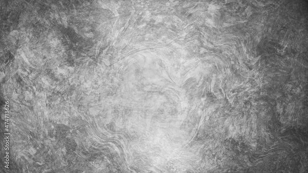 Naklejka premium Concrete wall white grey color for background. Old grunge textures with scratches and cracks. White painted cement wall texture.