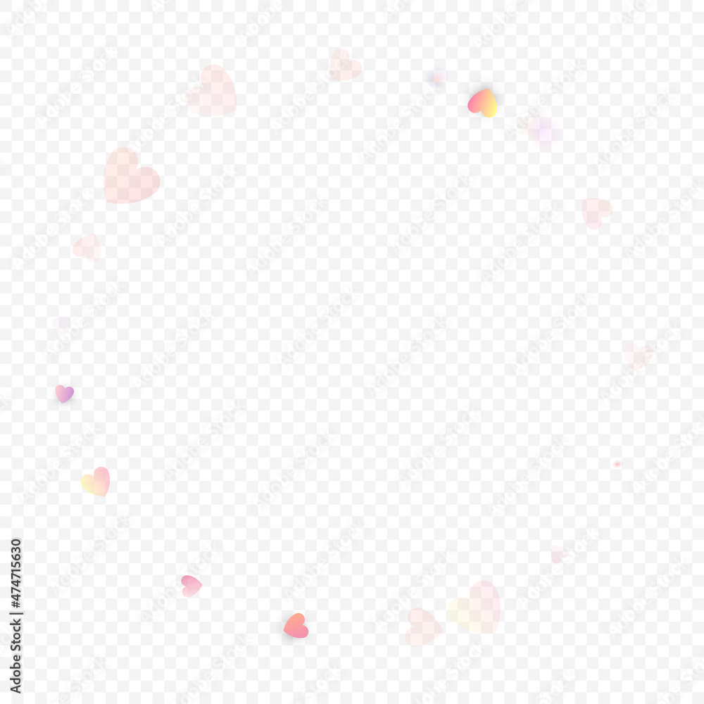 heart love vector confetti frame valentine pink heart love vector confetti frame valentine pink