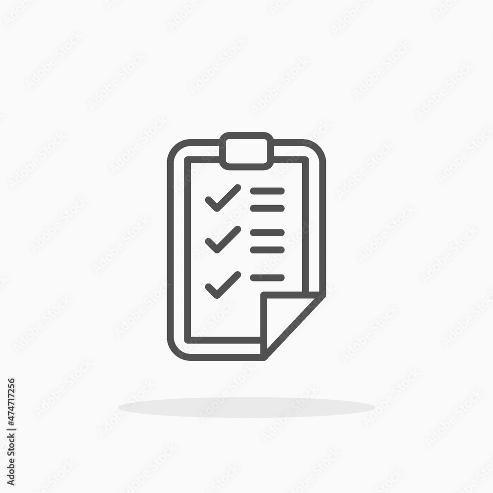 Wish List icon. Outline style. Editable Stroke and pixel perfect. Vector illustration. Enjoy this icon for your project. Wish List icon. Outline style. Editable Stroke and pixel perfect. Vector illustration. Enjoy this icon for your project.