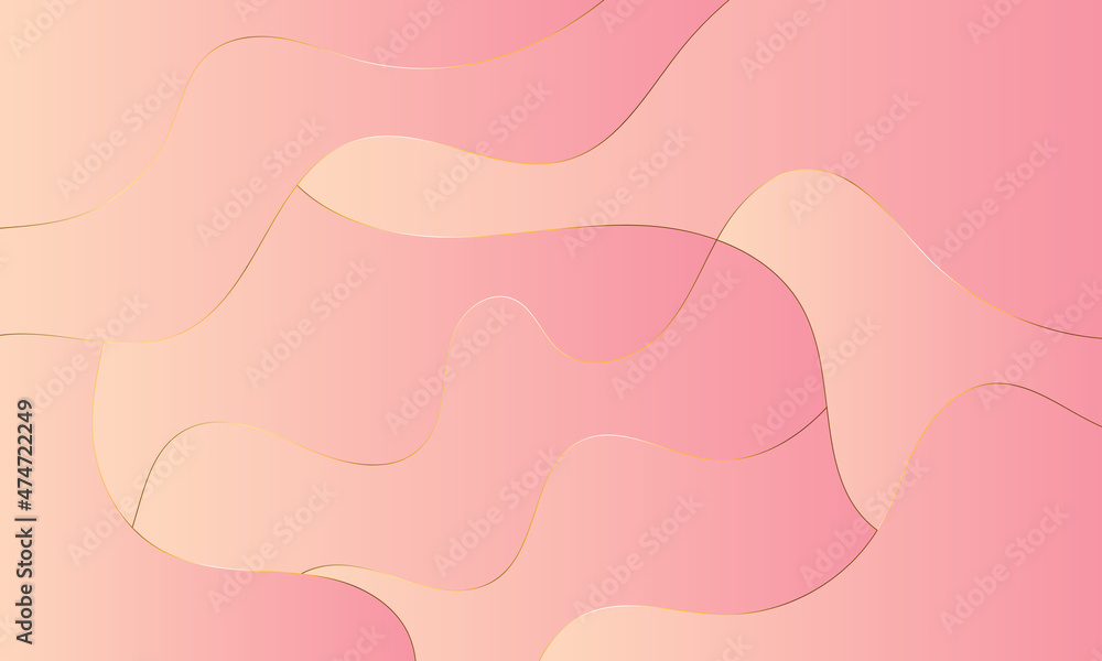 modern abstract beautiful and colorful pink luxury background with bright geometric wavy shapes.pink texture background for wallpaper,banner,painting,cover,decoration and design.