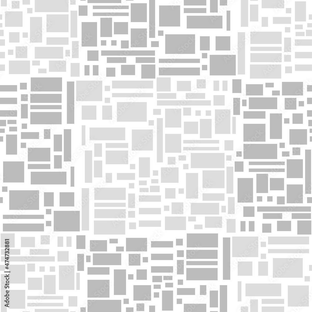 Obraz premium Seamless tiled texture. Universal pattern. Abstract geometric wallpaper. Mosaic background. Print for textiles, fabrics, polygraphy, posters. Greeting cards. Unique texture. Wrapping paper