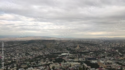 Tbilisi from Mtsaminda hill