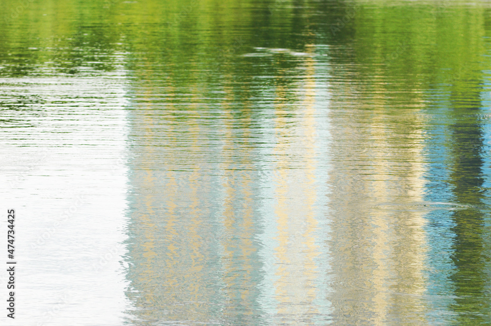 reflections on the water