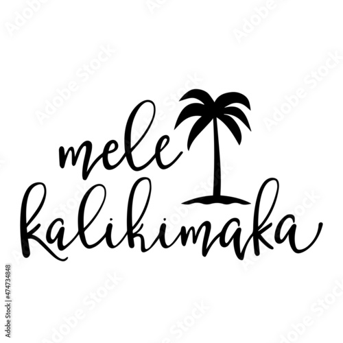 mele kalikimaka logo inspirational quotes typography lettering design