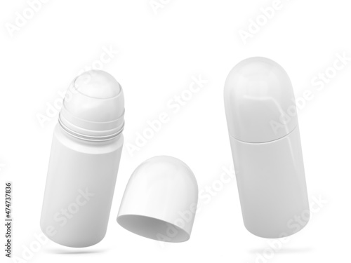 Blank roll-on deodorant for hygiene