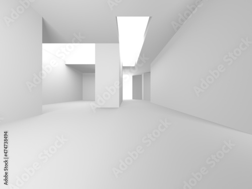 Wallpaper Mural Abstract White Architecture Design Concept Torontodigital.ca