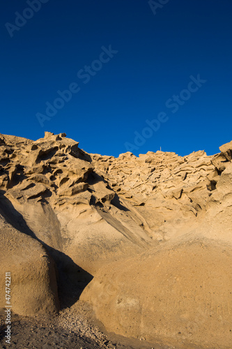 Vlychada beach volcanic ash...