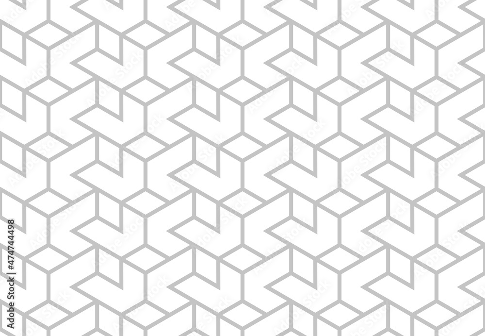 The geometric pattern with lines. Seamless vector background. White and gray texture. Graphic modern pattern. Simple lattice graphic design. The geometric pattern with lines. Seamless vector background. White and gray texture. Graphic modern pattern. Simple lattice graphic design.
