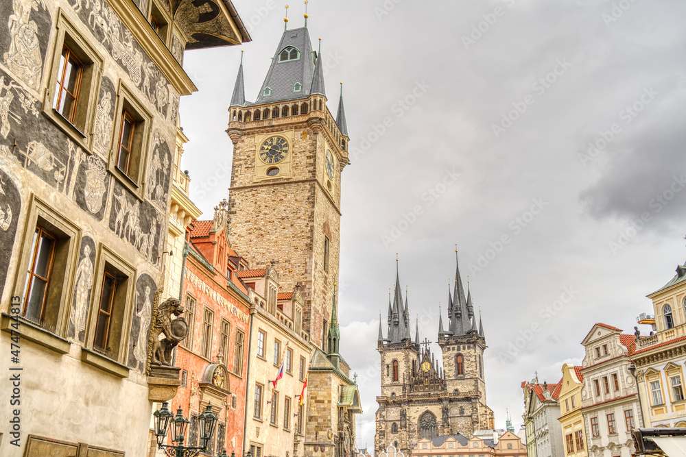Prague Old Town, HDR Image Prague Old Town, HDR Image