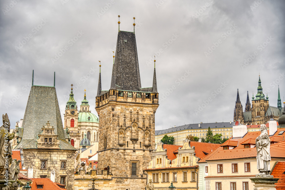 Naklejka premium Prague Old Town, HDR Image