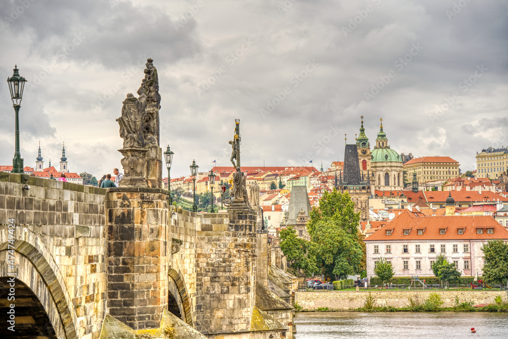 Prague Historical Center, HDR Image