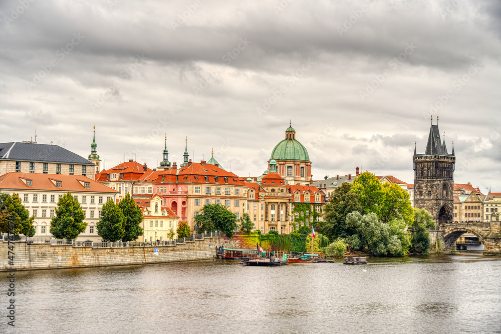 Prague Historical Center, HDR Image