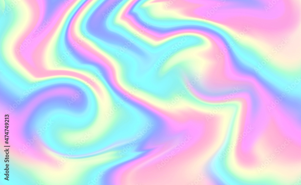 Fototapeta premium Holographic foil texture.