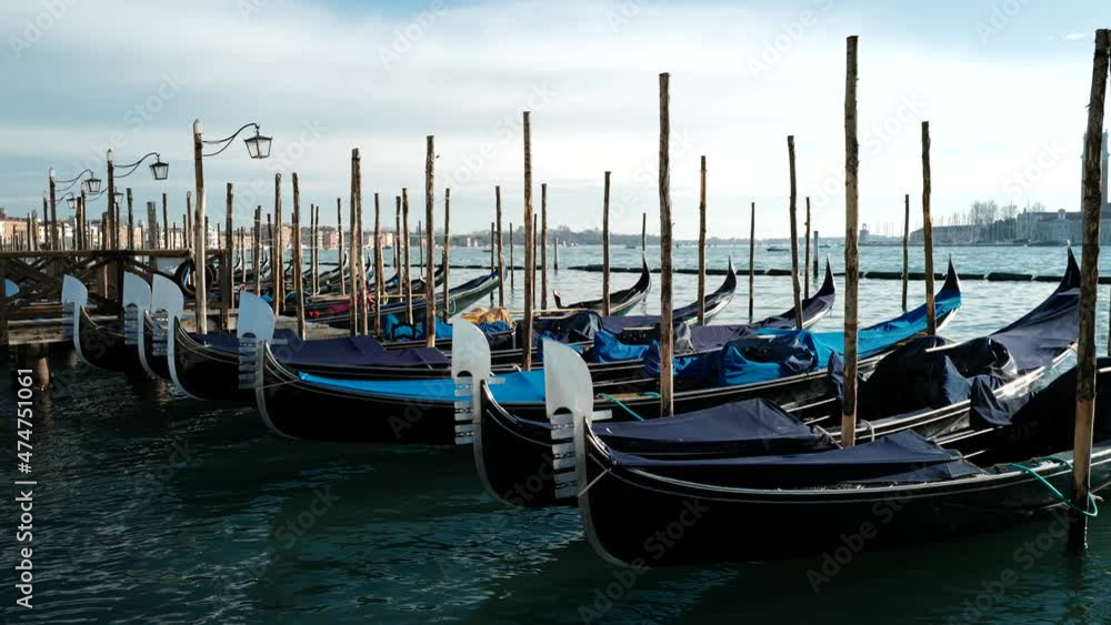 Venice, Italy - walking in San Marco square, among monuments and historic buildings Venice, Italy - walking in San Marco square, among monuments and historic buildings