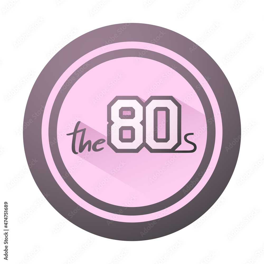 The 80s message symbol