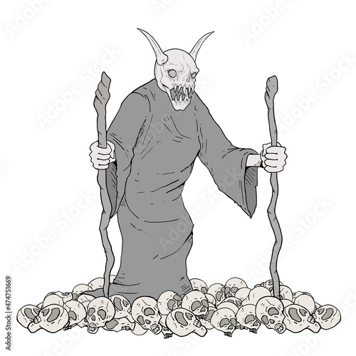 Old demon draw