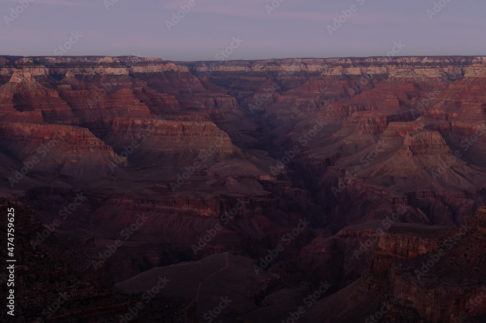 Sunset at Grand Canyon South Rim
