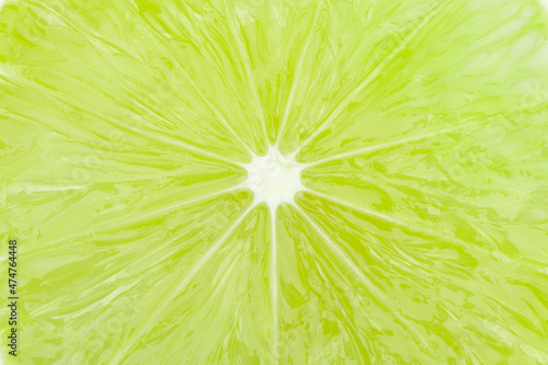 Green lime slice macro closeup background texture