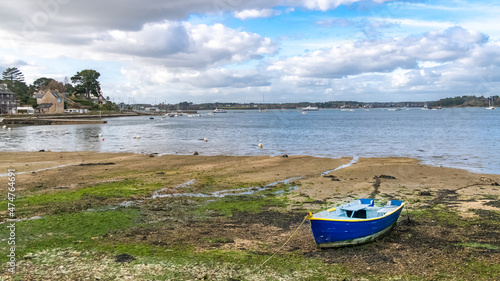 Brittany, Ile aux Moines island, the harbor