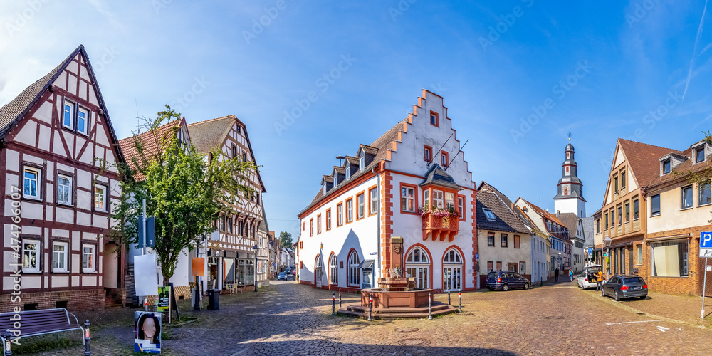 Rathaus, Nidderau, Windecken, Hessen, Deutschland 