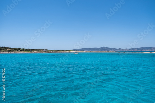 Panteronisi islet popular location between Paros and Antiparos islands Cyclades Greece. © Rawf8