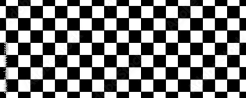 Obraz na plátně Chess seamless pattern.