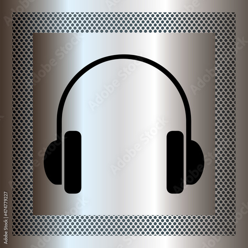 Logo casque audio.