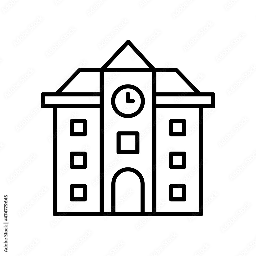 Collage vector outline icon for web isolated on white background EPS 10 file Collage vector outline icon for web isolated on white background EPS 10 file
