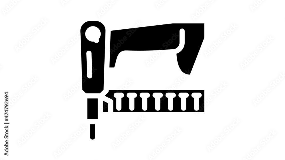 neiler tool animated glyph icon neiler tool sign. isolated on white background neiler tool animated glyph icon neiler tool sign. isolated on white background