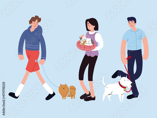 people with pets
