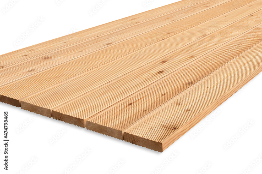 Exterior wooden decking or flooring on the terrace, Wood parquet flooring. exterior wooden decking or flooring isolated on white background Exterior wooden decking or flooring on the terrace, Wood parquet flooring. exterior wooden decking or flooring isolated on white background