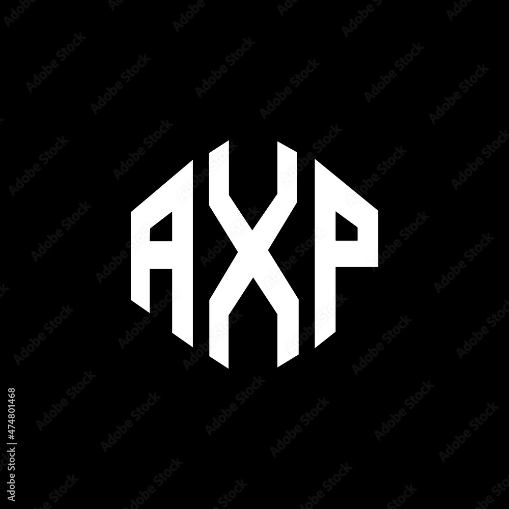AXP letter logo design with polygon shape. AXP polygon and cube shape logo design. AXP hexagon vector logo template white and black colors. AXP monogram, business and real estate logo. AXP letter logo design with polygon shape. AXP polygon and cube shape logo design. AXP hexagon vector logo template white and black colors. AXP monogram, business and real estate logo.