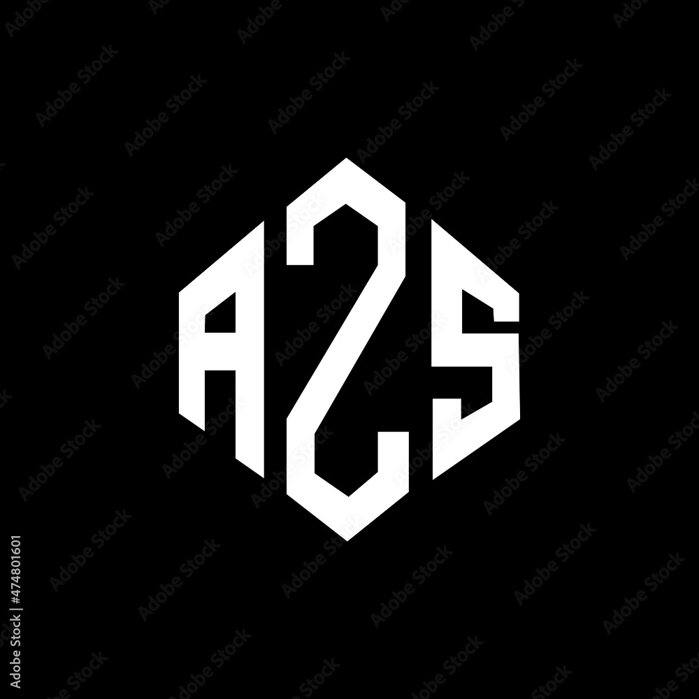AZS letter logo design with polygon shape. AZS polygon and cube shape logo design. AZS hexagon vector logo template white and black colors. AZS monogram, business and real estate logo. AZS letter logo design with polygon shape. AZS polygon and cube shape logo design. AZS hexagon vector logo template white and black colors. AZS monogram, business and real estate logo.